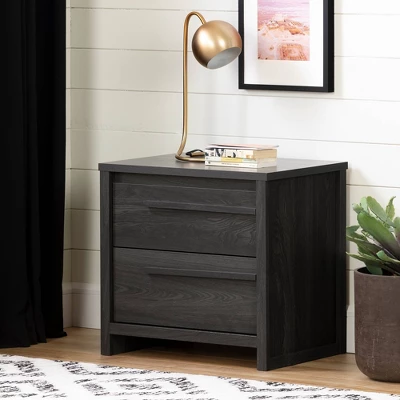 Lensky 2 Drawer Nightstand - South Shore 1 Lensky 2 Drawer Nightstand - South Shore