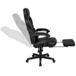Flash Furniture Gaming Desk With Cup Holder/Headphone Hook/Monitor Stand & Reclining Back/Arms Gaming Chair With Footrest 18 Flash Furniture Gaming Desk With Cup Holder/Headphone Hook/Monitor Stand & Reclining Back/Arms Gaming Chair With Footrest -Furniture Series Store GUEST d0f5f4be 904a 460c 967c 66c66d53b815