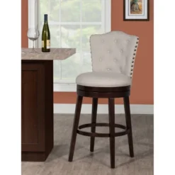 Edenwood Barstool Chocolate/Cream - Hillsdale Furniture 9 Edenwood Barstool Chocolate/Cream - Hillsdale Furniture -Furniture Series Store GUEST d101d4e4 9e80 4b51 b49d 6992872d296f