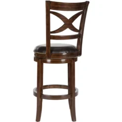 Santino Swivel Bar Stool - Safavieh -Furniture Series Store GUEST d58a938a c290 49a3 96c8 fc0748d2bcbc