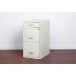 Space Solutions 3 Drawer Letter Width Vertical File Cabinet With Pencil Drawer Pearl White -Furniture Series Store GUEST d64efb5d 7c79 42c0 a6d6 b74e02e136a7