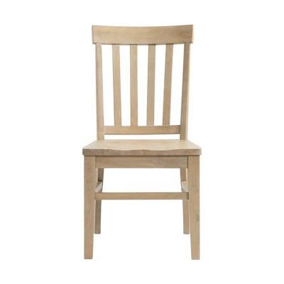 Set Of 2 Liam Slat Back Chairs Natural - Picket House Furnishings 2 Set Of 2 Liam Slat Back Chairs Natural - Picket House Furnishings - Image 2
