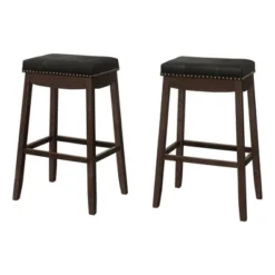 2pk 29" Upholstered Bar Height Nailhead Trim Barstools - EveryRoom 8 2pk 29" Upholstered Bar Height Nailhead Trim Barstools - EveryRoom -Furniture Series Store GUEST db41d3f4 9cd6 4aae bb3d 97fad54f8317