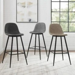 Set Of 2 Weston Barstools - Crosley -Furniture Series Store GUEST dc1dd5cb cd00 4938 8993 0f6a78511c1e