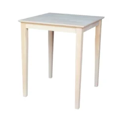 30" Square Solid Wood Tables - International Concepts -Furniture Series Store GUEST dd6742b5 102c 4465 a433 9853bce031ed