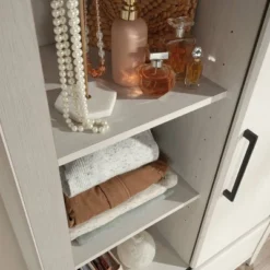 Cottage Road Armoire Raven Oak - Sauder -Furniture Series Store GUEST dd8dfc1d c177 4224 ba64 ac30db7e650f