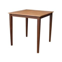 36" Square Solid Wood Top Counter Height Table With Shaker Legs - International Concepts -Furniture Series Store GUEST ddae526d 32c2 48ee b0f2 2385a2a300f0