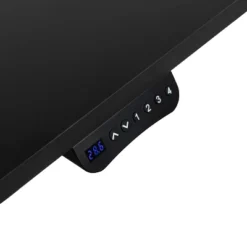 Emma And Oliver 48" Wide Black Electric Adjustable Standing Desk & Black Swivel Office Chair -Furniture Series Store GUEST df0012e9 80de 467b b315 3cbb87fd34f0