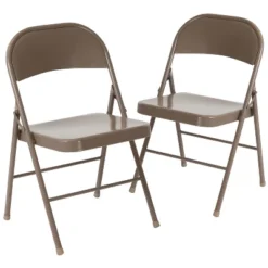 Flash Furniture 2 Pack HERCULES Series Double Braced Metal Folding Chair -Furniture Series Store GUEST e0372a6e ea45 457e 9f40 3e0a3b7e3bf2