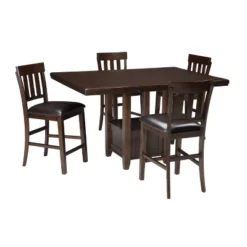 Counter Height Extendable Dining Table Dark Chestnut - Signature Design By Ashley -Furniture Series Store GUEST e177f925 e39a 4879 9954 3815be701b05