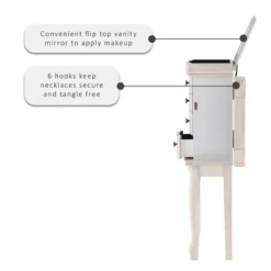 Helene Jewelry Armoire - Powell Company -Furniture Series Store GUEST e1991224 e864 4c95 94c3 c97c5898522e