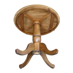 Morgan 30" Round Top Pedestal Table - International Concepts -Furniture Series Store GUEST e26dba57 3fdc 4c62 b69b e89e5c24d540