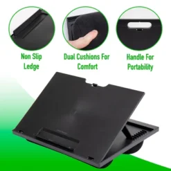 Mind Reader 2 Pack Of Adjustable Portable 8 Position Lap Top Desk With Built In Cushions, Black -Furniture Series Store GUEST e2bd4cf1 995f 428f 91d2 6ed28606f2b1