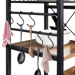 Yaheetech Kitchen Storage Rack With Basket/Hooks/Storage 11 Yaheetech Kitchen Storage Rack With Basket/Hooks/Storage -Furniture Series Store GUEST e52094f8 2822 4d3b a236 85aaf4ae859b
