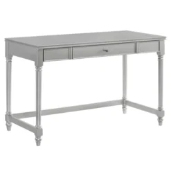 2pc Singger Writing Desk With Chair Gray - HOMES: Inside + Out -Furniture Series Store GUEST e5a9ee1a 927e 49ae 95d8 9c2dbe87d300