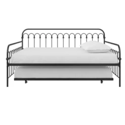 Twin Bright Pop Metal Daybed With Roll Out Trundle - Novogratz -Furniture Series Store GUEST e5ea20d2 3458 4d40 9008 0575401a18a2