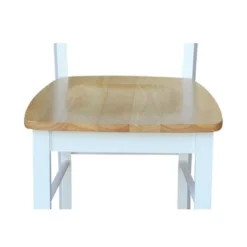 3pc Dining Table With 2 Ladderback Chairs White/Natural – International Concepts 11 3pc Dining Table With 2 Ladderback Chairs White/Natural – International Concepts -Furniture Series Store GUEST e68714d0 4484 4f8c a66f 4781858eac5d