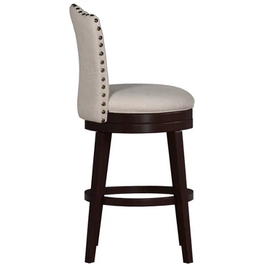 Edenwood Barstool Chocolate/Cream - Hillsdale Furniture 3 Edenwood Barstool Chocolate/Cream - Hillsdale Furniture - Image 3