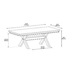5pc Landon Dining Set - Powell Company -Furniture Series Store GUEST e6c45730 02d5 4d74 85b4 f156359c3103