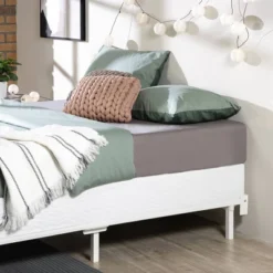 7" Metal Smart BoxSpring Mattress Base With Quick Assembly Purple - Zinus -Furniture Series Store GUEST e77fd8a0 a713 4453 a4bc ae6cc6dc78b3