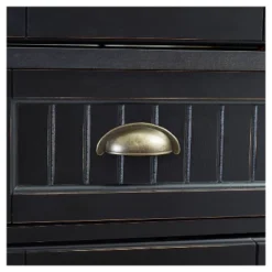 Seaside Kitchen Pantry Distressed Black - Crosley -Furniture Series Store GUEST e8358f65 60f3 429a ad6a 517d3a4bf7db