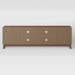 Hollywood Wood Grain TV Stand For TVs Up To 85" With Drawers - CorLiving -Furniture Series Store GUEST e8467a6d 7093 4ebe bdfa 92891ea553b1
