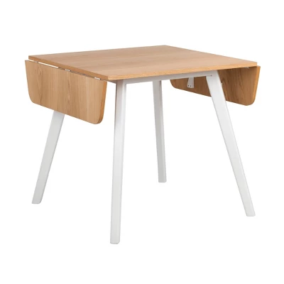 Abacus Extendable Dining Table Oak Brown/White - Universal Expert 5 Abacus Extendable Dining Table Oak Brown/White - Universal Expert - Image 5