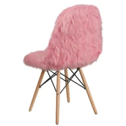 Emma And Oliver Shaggy Dog Fur Accent Chair -Furniture Series Store GUEST eb891cd8 c2e5 4283 a478 17d948d74f68