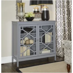 Fetti Large Cabinet - Linon