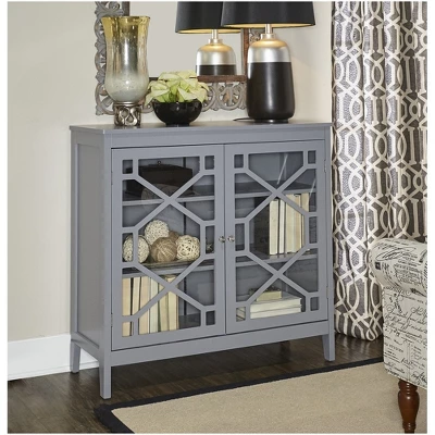 Fetti Large Cabinet - Linon 1 Fetti Large Cabinet - Linon