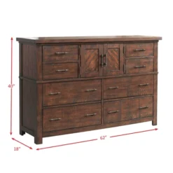 Dex Dresser Walnut Brown - Picket House Furnishings -Furniture Series Store GUEST ecf8bc9f 5097 49b7 a1c3 79f9642019d8