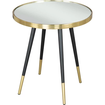 Jonathan Side Table Glass Gold - ZM Home 3 Jonathan Side Table Glass Gold - ZM Home - Image 3
