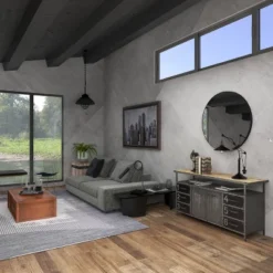 Industrial Wood Buffet Gray - Olivia & May -Furniture Series Store GUEST ee1144b2 b637 4d36 b8c1 9c322b162264