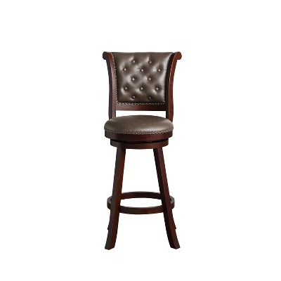 Bridgeport Swivel Barstool Brown - H2O Furnishings 2 Bridgeport Swivel Barstool Brown - H2O Furnishings - Image 2