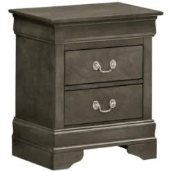 Passion Furniture Louis Philippe 2-Drawer Nightstand (24 In. H X 21 In. W X 16 In. D) 21 Passion Furniture Louis Philippe 2-Drawer Nightstand (24 In. H X 21 In. W X 16 In. D) -Furniture Series Store GUEST eecdfe9f 8790 4676 ae32 1d3f2620fdfc