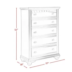 5pc Full Addison Panel Bedroom Set Dove White - Picket House Furnishings -Furniture Series Store GUEST eef47ce5 04b7 4bc8 a40a 25b0c08c4bf5