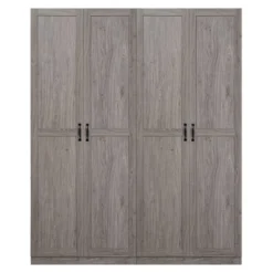 Set Of 2 Hopkins Modern 7 Shelf Freestanding Storage Closets - Manhattan Comfort -Furniture Series Store GUEST f01a430c 4e5c 4383 a87e 1626f844620d