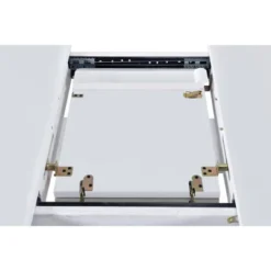 Mid-Century 5-Piece Extendable Round Dining Table Set White-ModernLuxe -Furniture Series Store GUEST f2663466 c581 439b bfec ef162559bd29