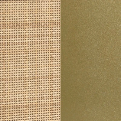 47" Mina Rattan And Wood 2 Door TV Cabinet For TVs Up To 59" White/Gold - Nathan James 4 47" Mina Rattan And Wood 2 Door TV Cabinet For TVs Up To 59" White/Gold - Nathan James - Image 4