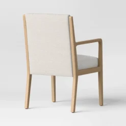 Esters Wood Arm Dining Chair Cream/Natural Wood - Threshold™ -Furniture Series Store GUEST f34c8f13 0a96 4cd0 bd26 c14782ac8737