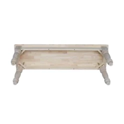 Farmhouse Bench - Unfinished - International Concepts 11 Farmhouse Bench - Unfinished - International Concepts -Furniture Series Store GUEST f40e005f 9414 4801 86b4 b635aa67ebf3