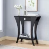 FC Design 31.5"W Console Table With One Drawer And Curved Legs