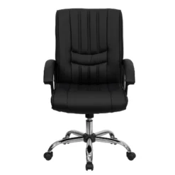 Flash Furniture Mid-Back Black LeatherSoft Swivel Manager's Office Chair With Arms -Furniture Series Store GUEST f4bb9eeb 5260 46d8 985f 47bba09b67de