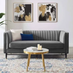 Devote Channel Tufted Performance Velvet Loveseat - Modway 14 Devote Channel Tufted Performance Velvet Loveseat - Modway -Furniture Series Store GUEST f4de29d5 1d0c 45de aee6 1bdcdd9571b6