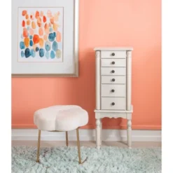 Obrecht Jewelry Armoire Off White - Powell Company 29 Obrecht Jewelry Armoire Off White - Powell Company -Furniture Series Store GUEST f535e963 e5c3 4492 ba09 386a16d155fd