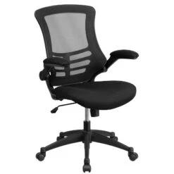 Flash Furniture Work From Home Kit - Black Computer Desk, Ergonomic Mesh Office Chair And Locking Mobile Filing Cabinet With Side Handles -Furniture Series Store GUEST f555c972 bf42 4924 b634 6a99262d74a3