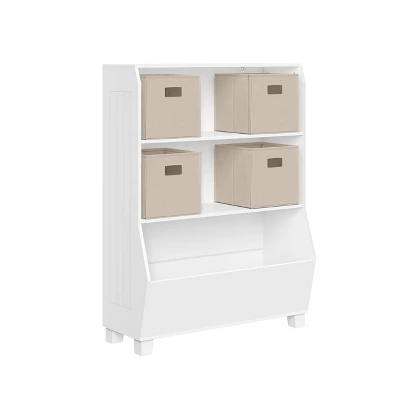 34" Kids' Bookcase With Toy Organizer And 4 Bins - RiverRidge Home 5 34" Kids' Bookcase With Toy Organizer And 4 Bins - RiverRidge Home - Image 5
