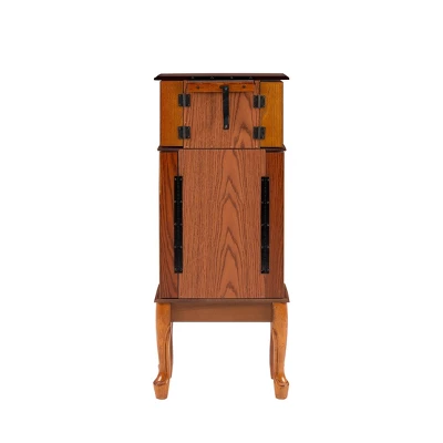 Marie Jewelry Armoire Oak - Powell Company 7 Marie Jewelry Armoire Oak - Powell Company - Image 7