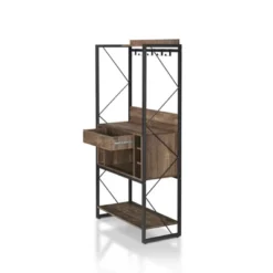 Orella Rustic Baker's Rack Reclaimed Oak - MiBasics -Furniture Series Store GUEST f9313c2b 7058 4a26 946c de98d57adf92