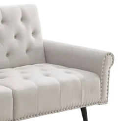 82" Eiroa Sofa Beige Fabric - Acme Furniture -Furniture Series Store GUEST f962d694 1f1f 4508 90ab f19a32f387a9